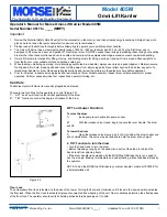 Предварительный просмотр 3 страницы morse 405M Operator'S Manual