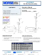 Предварительный просмотр 1 страницы morse 4560-P Operator'S Manual