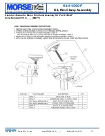 Предварительный просмотр 3 страницы morse 4560-P Operator'S Manual