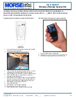 Preview for 6 page of morse 4804-P Installation Instructions Manual