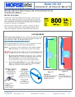 Предварительный просмотр 3 страницы morse 510-125 Operator'S Manual