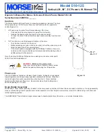 Предварительный просмотр 4 страницы morse 510-125 Operator'S Manual