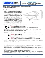 Предварительный просмотр 5 страницы morse 510M Operator'S Manual