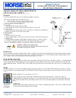 Preview for 4 page of morse 515-N-110 Operator'S Manual