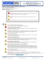 Предварительный просмотр 2 страницы morse 515-N Operator'S Manual