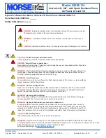 Предварительный просмотр 2 страницы morse 520M-114 Operator'S Manual