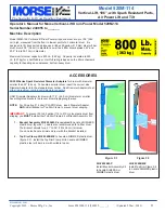 Предварительный просмотр 3 страницы morse 520M-114 Operator'S Manual