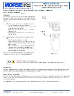 Preview for 4 page of morse 520M-124 Operator'S Manual