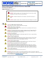 Предварительный просмотр 2 страницы morse 520M Operator'S Manual