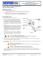 Preview for 5 page of morse 525-N-115 Operator'S Manual