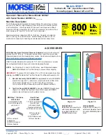 Preview for 3 page of morse 525M-T Operator'S Manual