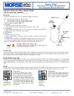 Preview for 4 page of morse 525M-T Operator'S Manual