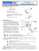 Preview for 5 page of morse 525M-T Operator'S Manual