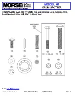 Предварительный просмотр 4 страницы morse 81 Operator'S Manual