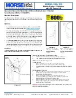 Предварительный просмотр 3 страницы morse 82A-125 Operator'S Manual