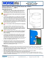 Предварительный просмотр 4 страницы morse 82H-125 Operator'S Manual