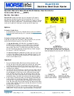 Предварительный просмотр 3 страницы morse 85i-SS Operator'S Manual