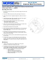 Предварительный просмотр 4 страницы morse 85i-SS Operator'S Manual