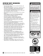 Preview for 3 page of morse CSM9NXTB Metal Devil Instruction And Safety Manual