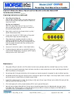 Предварительный просмотр 4 страницы morse GRIP+GO 290F Operator'S Manual