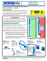 Preview for 3 page of morse Kontrol-Karrier 185A Operator'S Manual