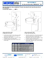 morse MORCINCH 4556M-P Operator'S Manual preview