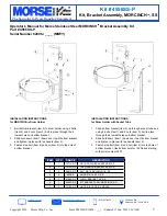 Preview for 1 page of morse MORCINCH 4556SS-P Operator'S Manual