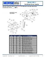 Preview for 7 page of morse MORSPEED 288-1 Operator'S Manual