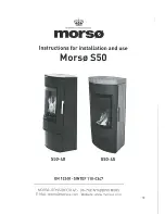Morsø S50-40 Instructions For Installation And Use Manual preview
