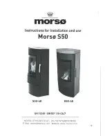 Preview for 1 page of Morsø S50-40 Instructions For Installation And Use Manual