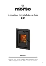 Preview for 21 page of Morsø S81 Series Instructions For Installation And Use Manual