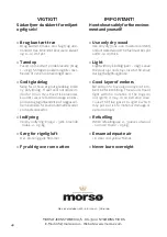 Preview for 40 page of Morsø S81 Series Instructions For Installation And Use Manual