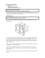 Preview for 17 page of Morso 1710 Insert Installation And Operating Instructions Manual