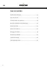 Preview for 52 page of Morso Forno Manual