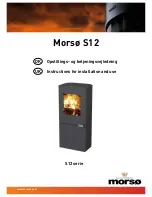 Morso S12 series Instructions For Installation And Use Manual preview