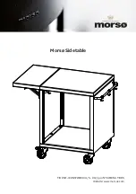 Предварительный просмотр 1 страницы Morso Sidetable Assembly Instructions Manual