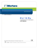 Предварительный просмотр 1 страницы Mortara ELI 10 Rx User Manual