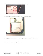 Предварительный просмотр 4 страницы Mortara ELI 10 Battery Replacement Instructions