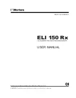 Mortara ELI 150 Rx User Manual предпросмотр