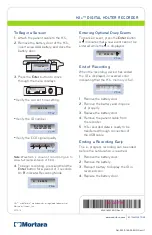 Preview for 2 page of Mortara H3+ Quick Start Manual