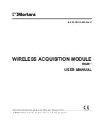 Предварительный просмотр 1 страницы Mortara WAM User Manual