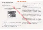 Предварительный просмотр 13 страницы Mortch 125ST Manual