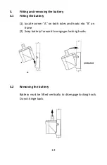 Preview for 13 page of Mortuary Lift Stepper ERGO Operator'S Manual