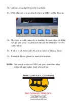 Preview for 4 page of Mortuary Lift The Ultimate 1000 Lift Quick Start Manual