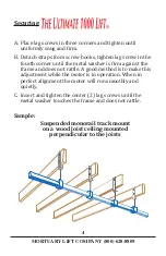 Preview for 4 page of Mortuary Lift Ultimate 1000 Lift Installation Suggestions