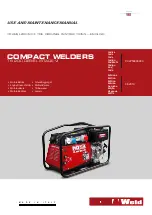 MOSA Weld TS 200 DES/EL Use And Maintenance Manual предпросмотр