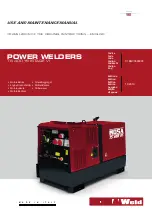 Предварительный просмотр 1 страницы MOSA Weld TS 400 YS Use And Maintenance Manual