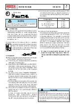 Предварительный просмотр 21 страницы Mosa DSP 400 YSX Use And Maintenance Manual