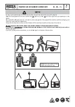 Предварительный просмотр 16 страницы Mosa GE 14000 SXC/GS Use And Maintenance Manual, Spare Parts Catalog