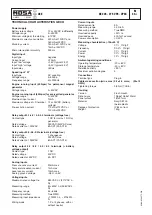 Preview for 22 page of Mosa GE 225 VPS Instruction Manual